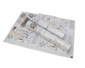 PLAKÁT -  ELEKTROINSTALACE - BABETTA 210,225  - ( 42 X 59,4 CM )